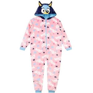 Bluey Onesie | Dames Onesie Met 3D Oren | Onesies Voor Meisjes | Dames Fleece Onesie | Rosa 104