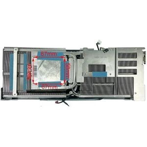 Koelventilator RTX 3070 3080 Ti 3090 voor MSI voor GeForce SUPRIM X voor grafische kaart voor koellichaam PLD10010B12HH 4PIN(3070 3070 TI)