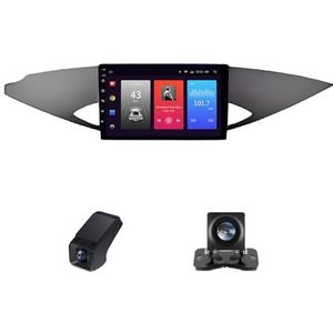 Carplay autoradio 2 Din geldt voor Mitsubishi Zinger 2005-2014 met Android Auto Bluetooth 9 inch touchscreen autoradio met FM-radio/GPS stuurwielbediening + achteruitrijcamera(X1)