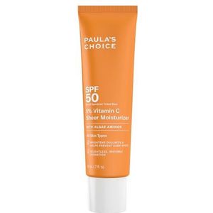 Paula's Choice 5% Vitamine C Dagcrème SPF 50 - Hydraterende Gezichtscrème met Zonbescherming - Beschermt & Egaliseert de Huid - met Vitamine C - Alle Huidtypen - 60 ml