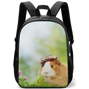 Grappige cavia lichtgewicht rugzak reizen laptoptas casual dagrugzak voor mannen vrouwen