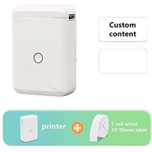 Draagbare inkjetprinter D110 Mini Draagbare Thermische Labelmaker Draadloze Bluetooth Sticker Pocket Printer Thuisgebruik Opslaan Organiseren Naam Label Printer voor codedatumlabel