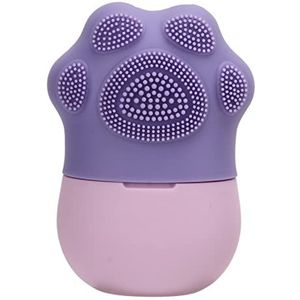 Ice Face Roller Cold Ice Holder Silicone Herbruikbaar voor Face Beauty DIY Gezichtsverzorging Ice Holder Huidverzorging Ice Skin Care Ice Holder(Paarse Kattenklauw met Kam)