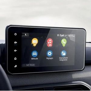 GUPEB Screenprotector, geschikt voor Dacia Sandero 3 Stepway 2020-2023 8 Inch Auto Infotainment Radio GPS Display beschermfolie