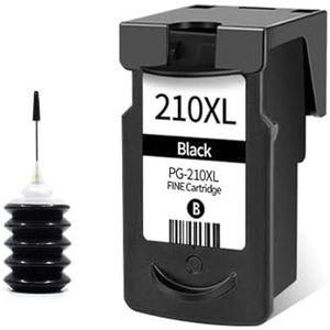 Inktpatroon for Ca-on 210 211 XL IP2700 IP2702 MP240 MP250 MP260 MP270 MP320 MP495 MP480 MP490(BK-INK)