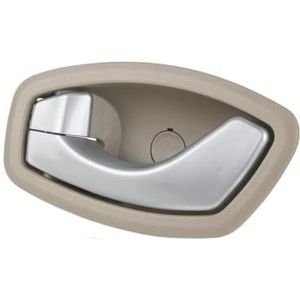 Auto Binnen Interieur Deurgrepen Auto-interieurdeurgreep Vooraan En Achteraan, Onderdelen Voor Open Deurgreep Voor Fluence 2011 2012 2013 806715396R 806713870R Zwart Beige(1pc Beige Left)