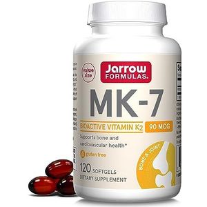 Jarrow: MK-7 - Vitamin K2 in Form von MK-7 (90 mcg) - 120 Softgelkapseln