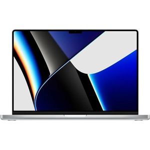 2021 Apple MacBook Pro with Apple M1 Pro Chip (16-inch, 16GB RAM, 1TB SSD Storage) (QWERTY English) Zilver (Refurbished)