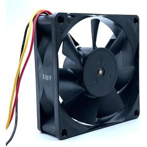 8cm Mute Fan G8025S12B2 80mm 12V 0.120A Koelventilator, Stille werking, 80X25mm TV-ventilator