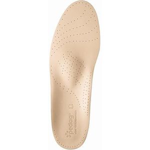 Pedag Viva Arch Support Insole Leather - Perfect For Helping To Support Falling Arches EU 42 Natural