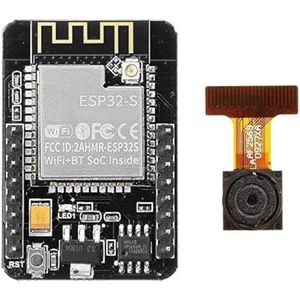 DollaTek ESP32-CAM Ontwikkelingskaart voor Bluetooth-cameramodule WiFi + Bluetooth met cameramodule OV2640