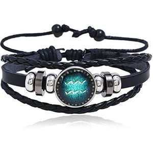 Armband, 12 sterrenbeeld manchet geschenken sterrenbeeld Waterman armband set sieraden