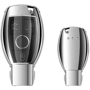 Sleutelkaarthouder Voor A B C E S CLS CLK CLA SLK PC+TPU Auto Afstandsbediening Sleutelhanger Volledige Cover Case Houder W203 W205 W210 W211 Voor AMG Sleutelbehuizing(5)