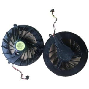 Laptop CPU koelventilator Voor For HP EliteBook 8740w Zwart