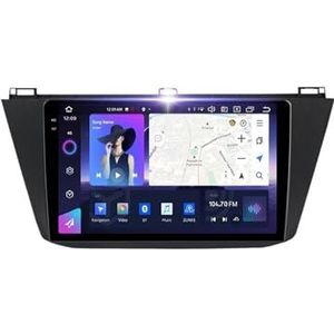 Android autoradio compatibel met VW Tiguan 2 Mk 2016-2019 multimedia videospeler GPS BT Carplay audio 2din(VW13NF2)