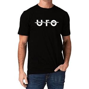 UFO Band Rock Music Metal Logo T-Shirt L