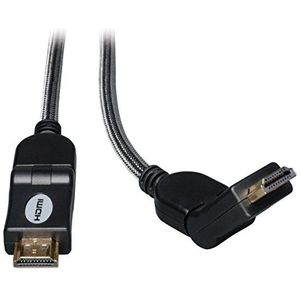 Tripp Lite P568-010-SW M/M hoge snelheid HDMI-kabel met draaibare connectoren - zwart