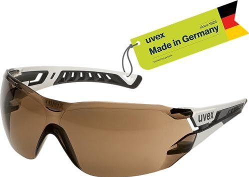 Uvex - Pheos NXT - Veiligheidsbril - Wit/Zwart - Polycarbonaat - Condensvrij