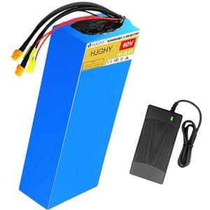 60v,20Ah,HJGHY 60 Volt elektrische motorfietsaccu 60V 12Ah 15Ah 20Ah 25Ah 30Ah lithium-ionaccu PVC-accu's met lader voor 0-1800W motor