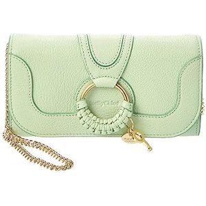 See by Chloe Hana Telefoonportemonnee voor dames, pastelgroen, eenheidsmaat, Pastel Groen, Eén maat, Hana Telefoon Portemonnee Crossbody