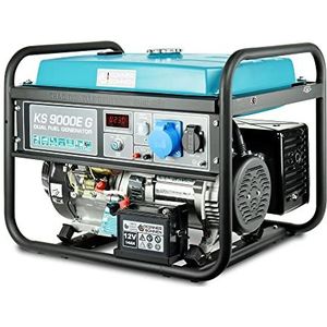Könner & Söhnen - KS 9000E G - Generator - LPG/Benzine - 25-liter tank