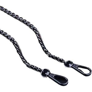 Handtas ketting 100/110/120cm dames tas accessoires crossbody kopen tas all-match ketting tas ketting (kleur: zwart, maat: 110 cm)