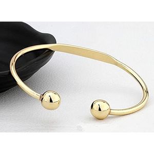 Goudvergulde magnetische koperen armband met magneten - Torque Style