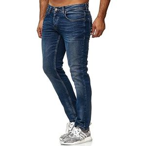 Tazzio Jeans Slim Fit heren jeansbroek stretch designer broek denim 16533, blauw- 1, 29W / 32L