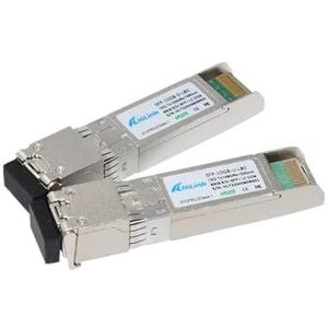 80 KM 10G 80 km SFP+ STM-64 OC-192 WDM 80 KM SFP+ 10G-ZR4-80KM SMF 1490nm/1550nm (2 paar)