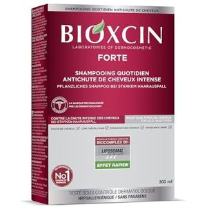 BIOXCIN Forte Shampoo tegen intensieve haaruitval, effectief en snel, met Bio Complex B11, klinisch getest, sterkere, dikkere haargroei