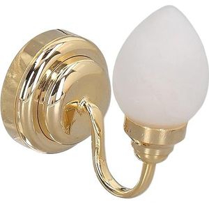 1:12 Poppenhuis Wandlamp Miniatuur Wandlamp Glas Cover Speelgoed voor Poppenhuis