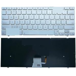 US Backlit Laptop Toetsenbord Voor Hasee X4-SL5S1 X4-KL7S1 SL5T1 HL401 XS-3000 S1 VS Engelse Toetsenborden Zilveren Toetsen voor Teclado