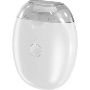 Elektrische Automatische Nail Clipper Vingernagel Trimmer voor Volwassenen Senioren Wit
