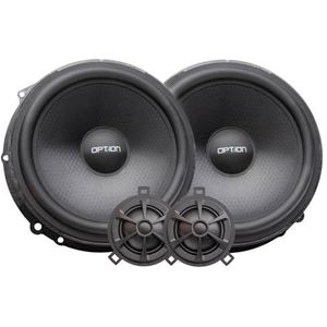 Option Luidsprekers compatibel met Seat Leon/Cupra Leon (type KL) - Plug & Play frontluidsprekersysteem - 165 mm 2-weg compo, 100 watt RMS, 4 ohm, 91 dB