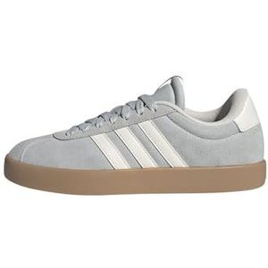 adidas Womens Vl Court 3.0 Sportkleding Sneaker, Wonder Silver/Off White/Gum, 5.5