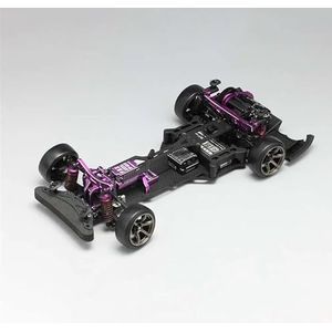 MANGRY YD-2RX 1/10 RC Elektrische Afstandsbediening Achteraandrijving Professionele Drift Racing Model Auto KIT Leeg Frame (Color : Purple)