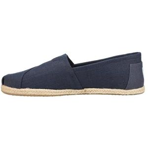 TOMS Canvas Alpargata ESP Espadrilles voor heren, Blauw Navy Linnen 401, 42.5 EU