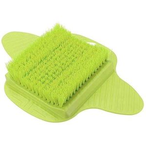 Badborstel Voet massage borstel bad douche voet scrubber voet borstel dode huid exfoliërende voetverzorging badkamer producten (Color : Green)