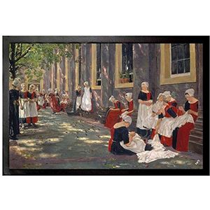 1art1 Max Liebermann Free Period In The Amsterdam Orphanage, 1881-1882 Deurmat 60x40 cm
