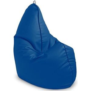 HAPPERS Zitzak Relax Blauw XXL Zacht en Comfortabel, Bean bag in Kunstleer/Skai
