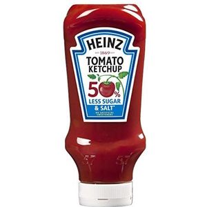 Heinz Tomaat Ketchup 50% minder suiker en zout, 800ml