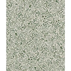 behang bloemen groen 53 cm x 10.05 m - van Sanders & Sanders