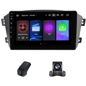 Android autoradio geldt voor Geely Emgrand X7 1 GX7 EX7 2011-2019 Wireless Carplay Android Auto,9 inch touchscreen auto radio met GPS navigatie Bluetooth stuurwiel afstandsbediening(NF-1)