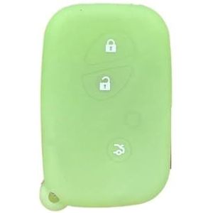 Sleutelbehuizing houder 3 Knoppen Siliconen Auto Fob Sleutel Cover Bescherm Case Shell Voor Lexus Voor GX400 RX270 CT200h ES 300h IS250 RX450h RX350 LX570 Sleutelhanger Sleutelbehuizing(9)