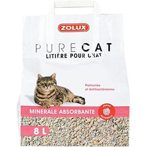 zolux - Zuivere minerale kattenbakvulling. 8 liter. voor katten. - ZO-476313