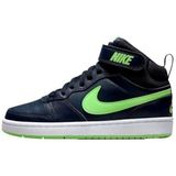 Nike - Court Borough Mid 2 - CD7782403 - Kleur: Zwart - Maat: 38.5 EU