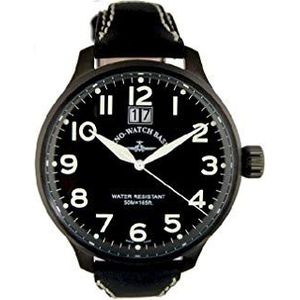 Zeno-Watch herenhorloge - Super oversized Big Date Black - 6221-7003Q-bk-a1