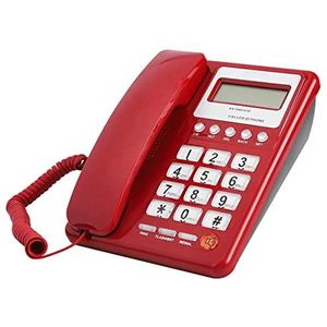 Vaste telefoon, Home Hotel bedrade telefoon, huistelefoon (nummerweergave, realtime datum- en weekweergave, nummerherhalingsfunctie).