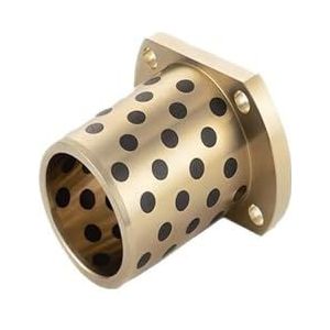 Grafiet messing huls, 1 STUKS Binnendiameter 16,20,25mm Mouwen Afdekking Trimmen Vier Gaten Composiet Bus Lagers(20x28x3549x6)