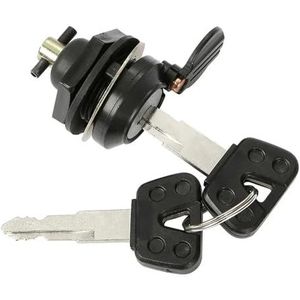 Voor YBR125 2005-2009 4 Draden 3-pins Motorfiets Contactslot Brandstof Voor Tankdop Slot Met Sleutelset Motorfiets Contactslot